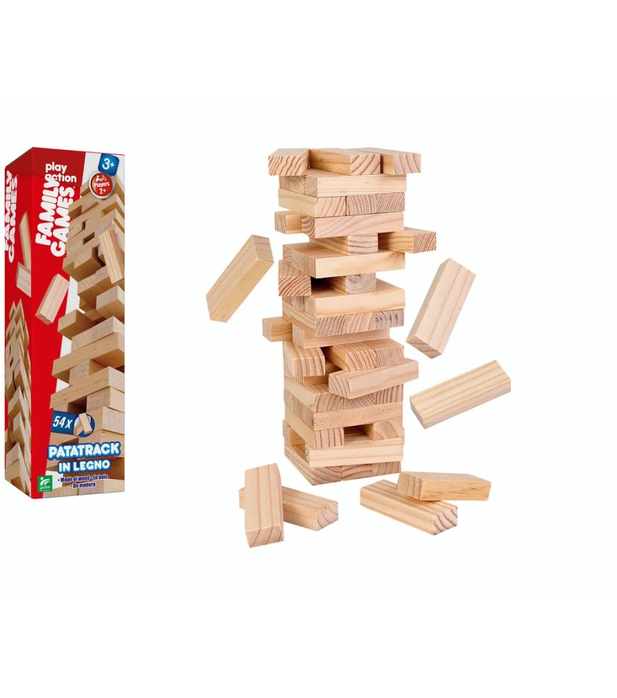 Patatrack in Legno 54 pezzi