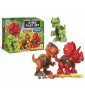 Geo Nature - Playset Dinosauri Smonta e Rimonta 3 Ass