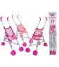 Baby Teo - Passeggino in Plastica 50 Cm 3 Ass.