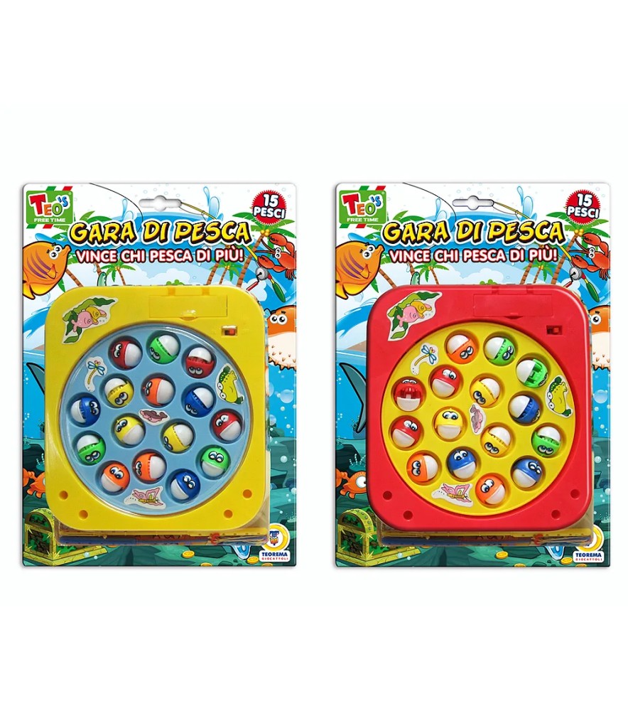 Teo S - Gara di Pesca 15 Pesci a Batteria Cm15