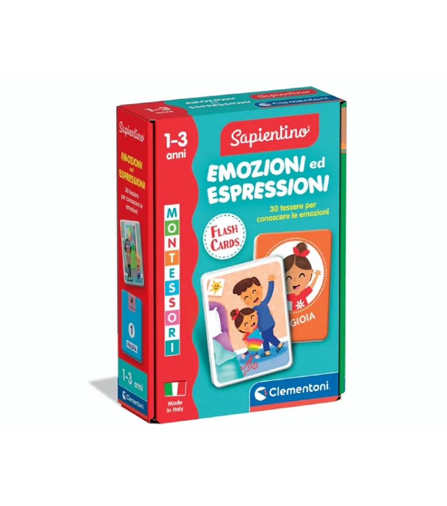 Flashcards Emozioni Ed Espressioni Montessori