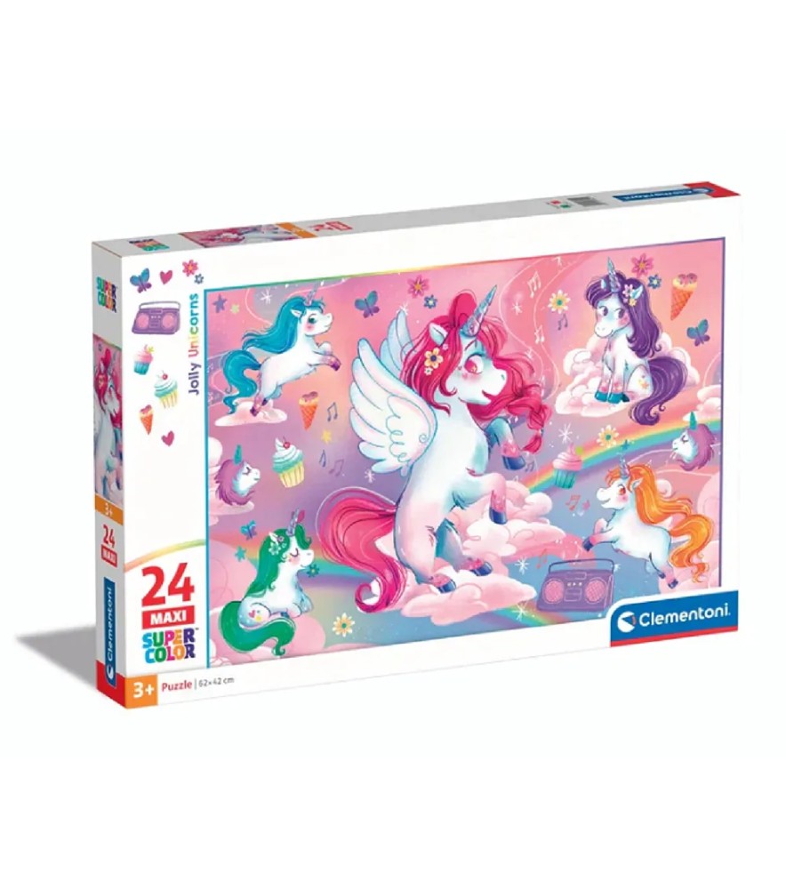 Puzzle Maxi Noli Jolly Unicorns