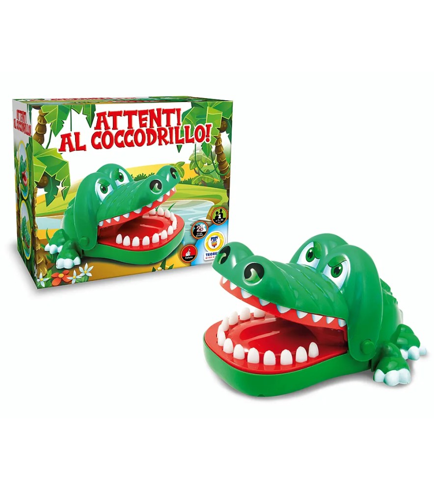 Gioco in Scatola Attenti al Coccodrillo