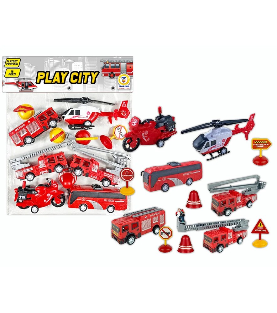 Teo S - Playset Pompieri