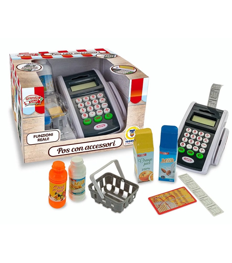 Grande Chef - Pos con Accessori e Funzioni Reali