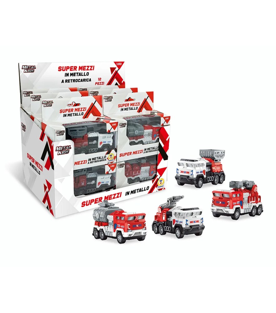 Metal Kids - Pompieri Retrocarica 4mdl