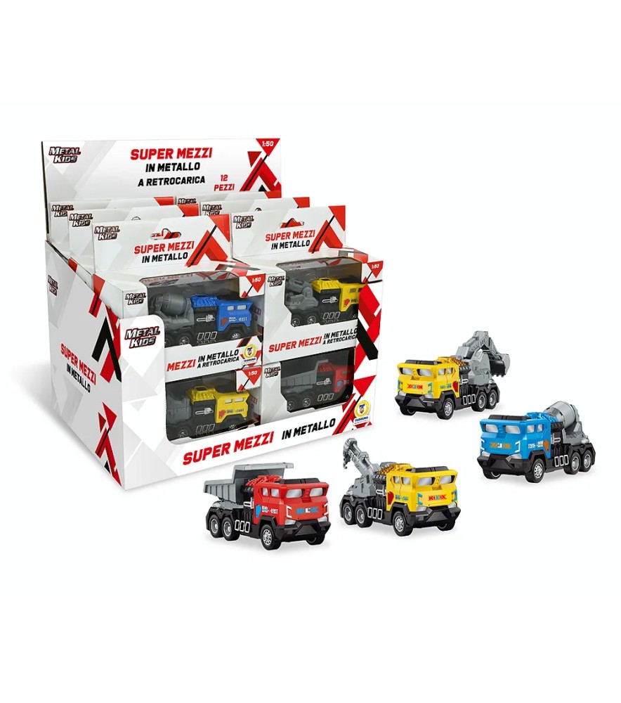 Metal Kids - Mezzi in Cantiere Retroc 4mdl