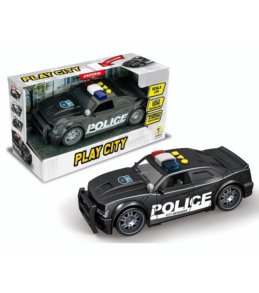 Teo S - Police Car B-o Scala 1:14 Luci e Suoni