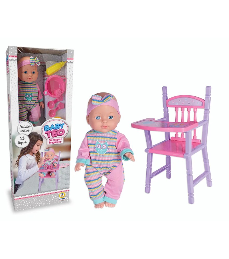 Baby Teo - Bebe con Seggiolone