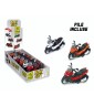 Teo S - Scooter Luci e Suoni a Frizione 3 colori Ass