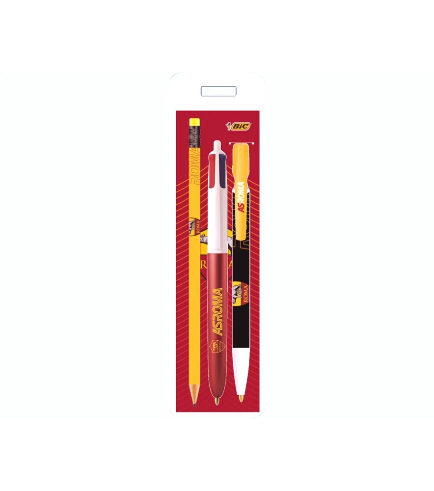 Set Due Penne e Matita Bic in Blister