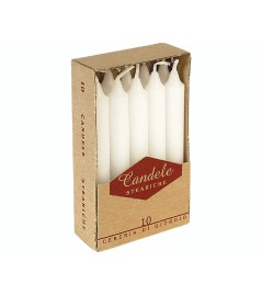Candele Liscie 10pzh 15cmø...