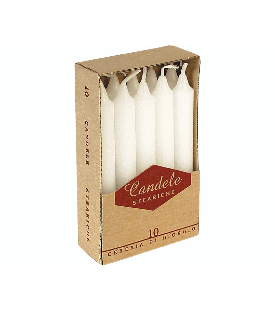 Candele Liscie 10pzh 15cmø 18mm