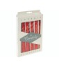 Candele Tortiglione Ornamentali Laccate 6pzh 20cmø 22mm