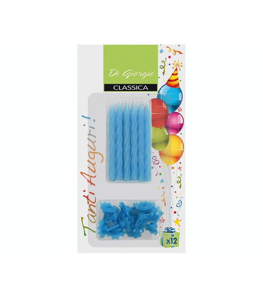 Candeline per Torta Colorate