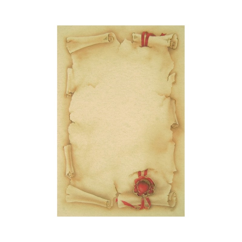 CARTA PERGAMENA DIPLOMI DECORATI