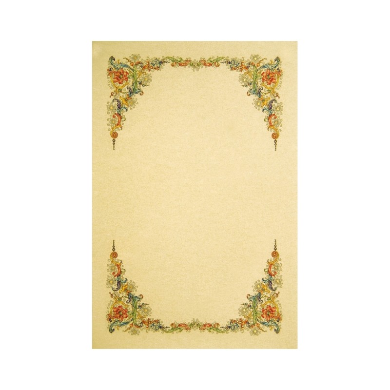 CARTA PERGAMENA DIPLOMI DECORATI