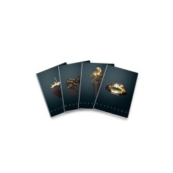 MAXI QUADERNO MONOCROMO GOLD