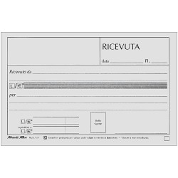 BLOCCO RICEVUTE GENERICHE