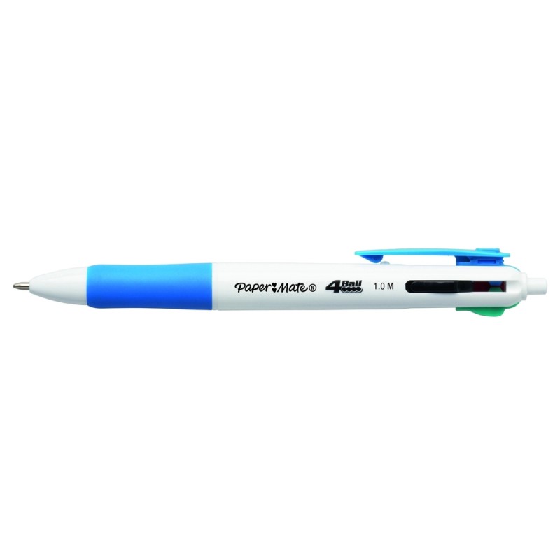 PENNA A SFERA A SCATTO 4 COLORI INKJOY QUATRO