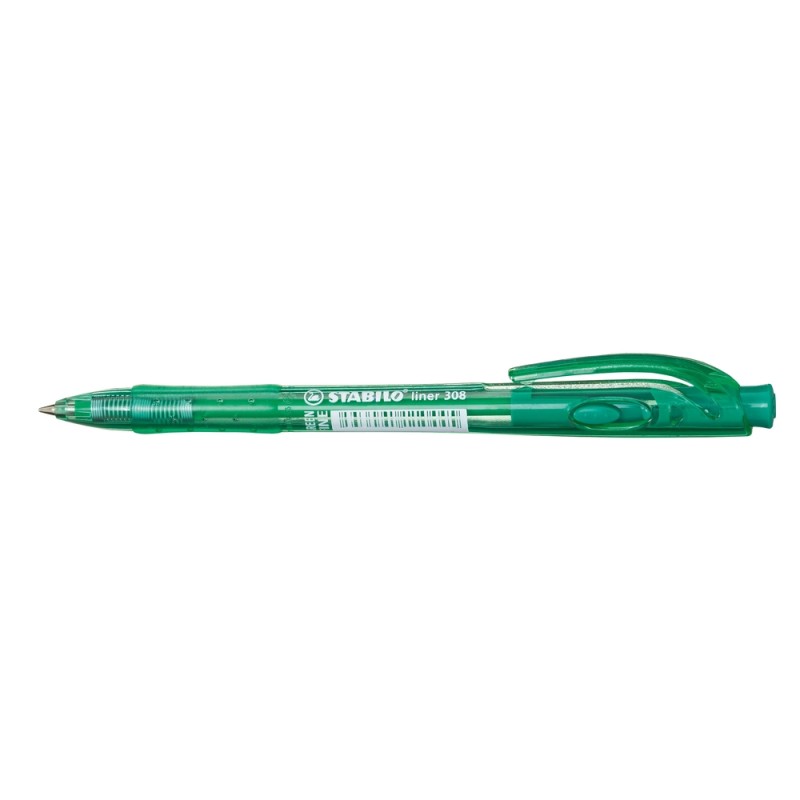 PENNA A SFERA A SCATTO STABILO LINER 308