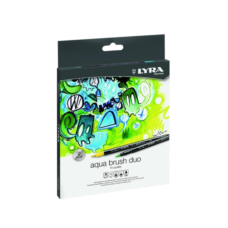 PENNARELLO DOPPIA PUNTA AQUA BRUSH DUO