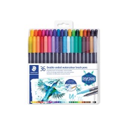 DOUBLE ENDED WATERCOLOUR...