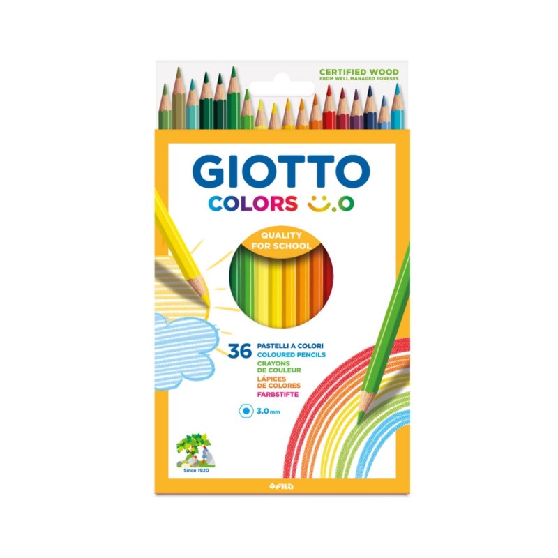 PASTELLI GIOTTO COLORS SMILE