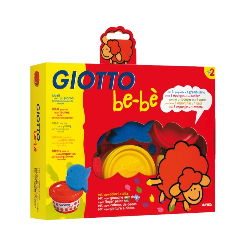 COLORI A DITA GIOTTO BE-BE  SUPERCOLORI