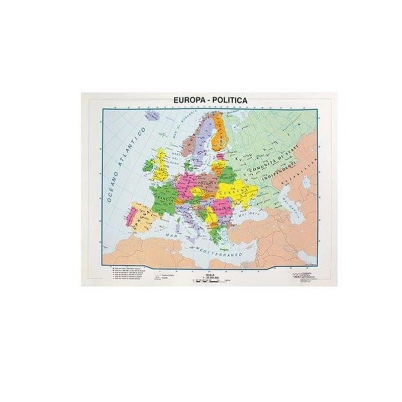 CARTINE GEOGRAFICHE DIDASCALIA FISICA POLITICA