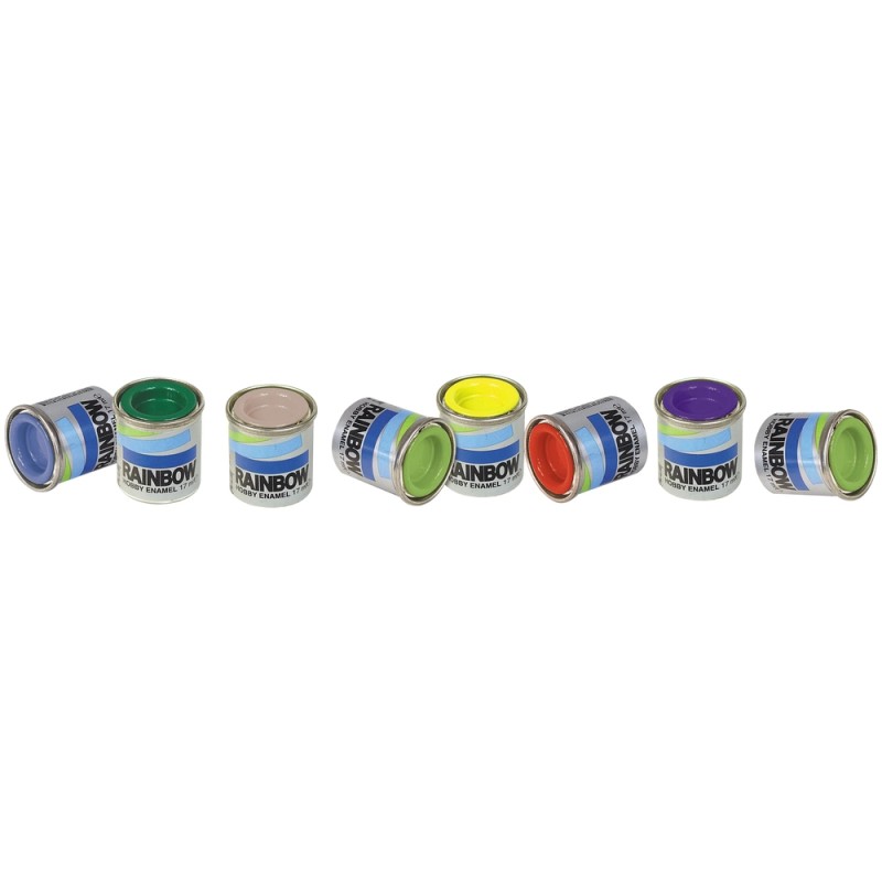 COLORI PER RITOCCHI/MODELLISMO RAINBOW VASETTO 17ml