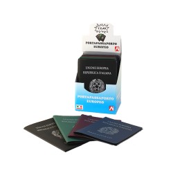 PORTAPASSAPORTO EUROPEO IN PVC