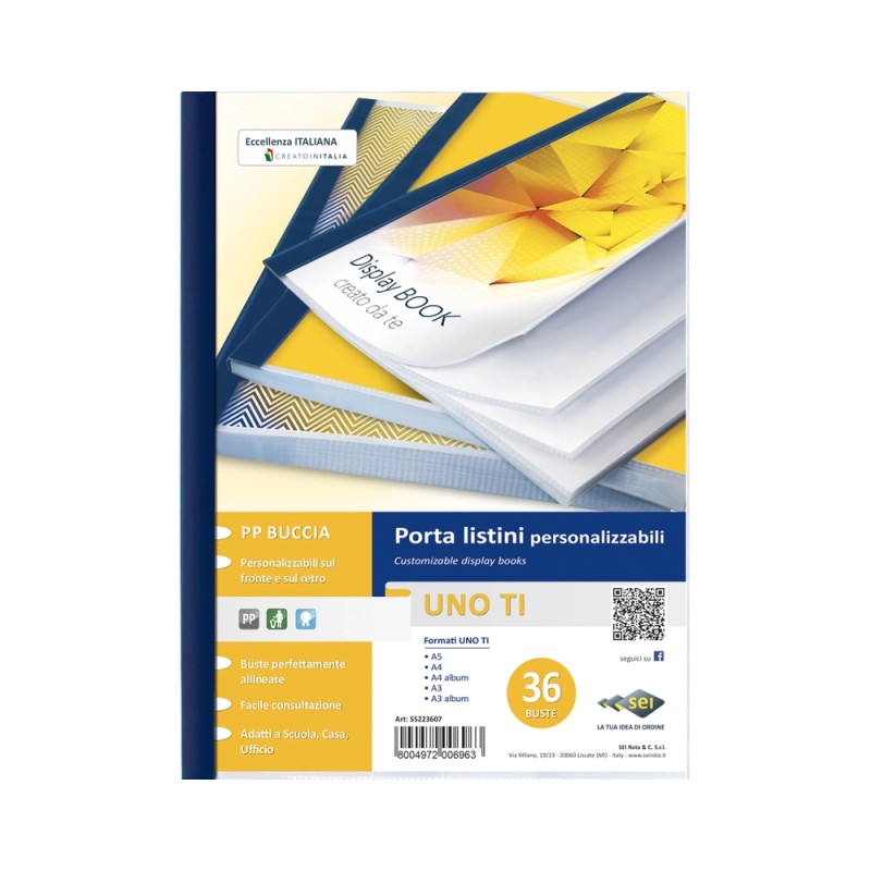 PORTALISTINO PERSONALIZZABILE UNO TI mm 220 X 300
