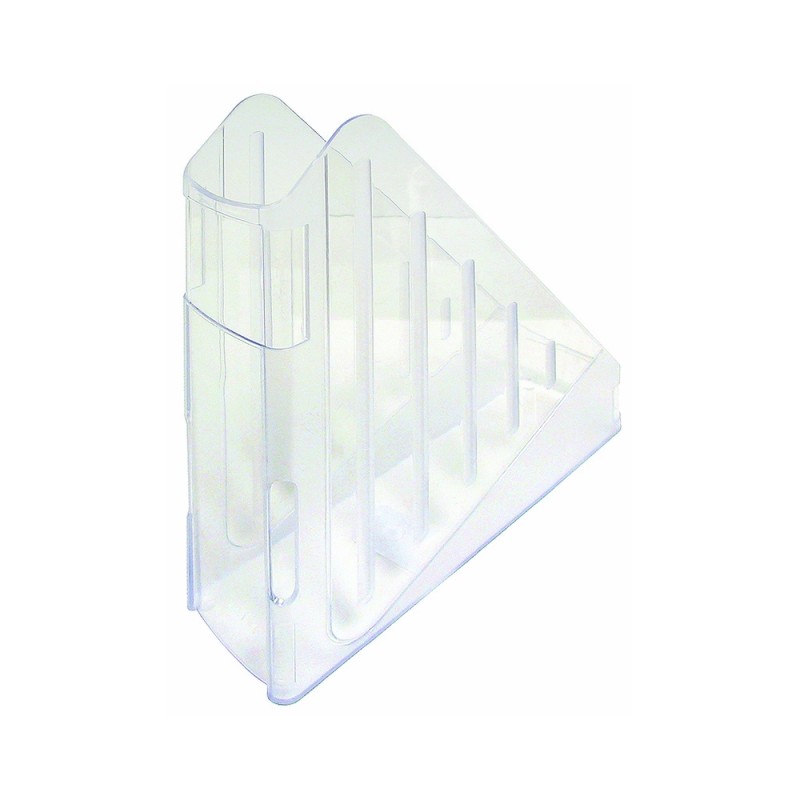 PORTARIVISTE BUTTERFLY PLASTICA TRASPARENTEmm 270 X 295 X 75