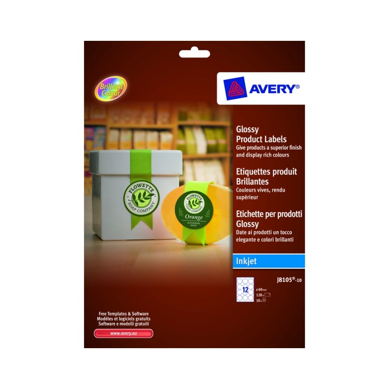 ETICHETTE GLOSSY PER PRODOTTI
