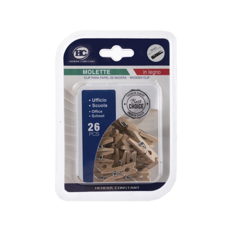 MINI MOLLETTE IN LEGNO