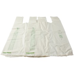 SHOPPER BIANCHE COMPOSTABILI