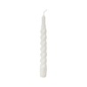 CANDELE TORTIGLIONE ORNAMENTALI LACCATE 6pzh 20cmø 22mm