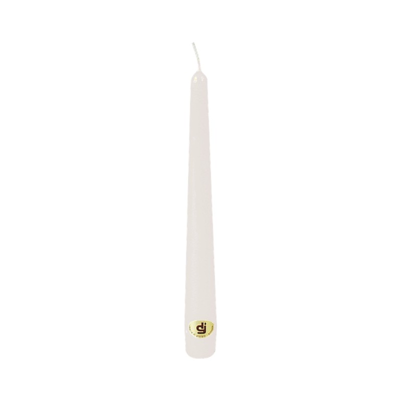 CANDELE CONICHE LISCIE LACCATE 6pzh 20cmø 22mm