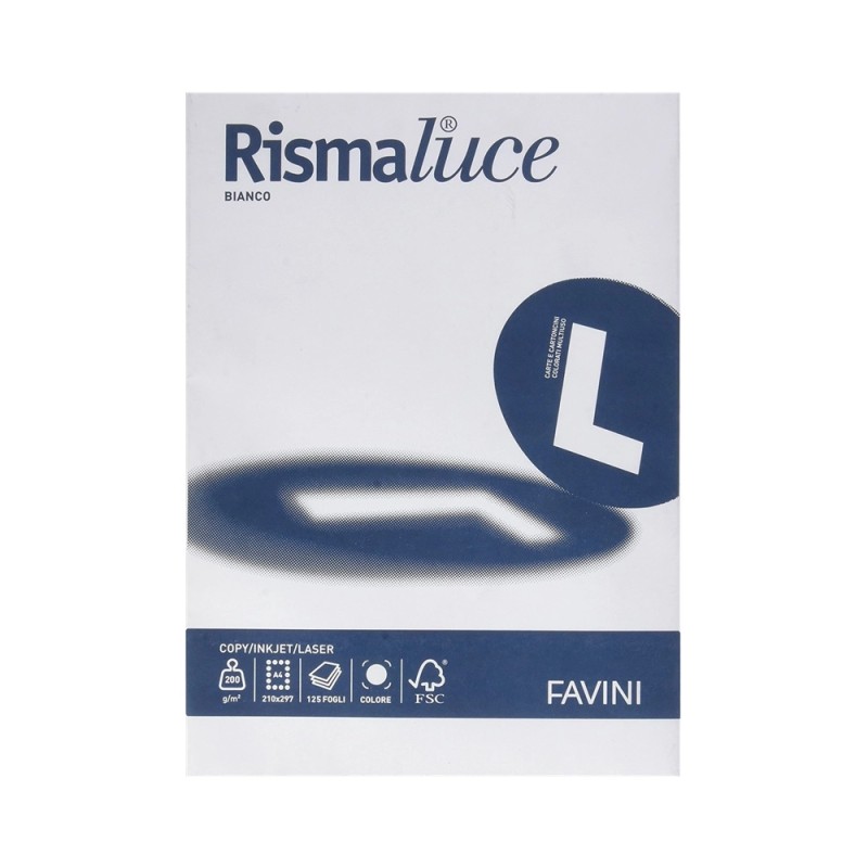 CARTA FOTOCOPIE RISMALUCE BIANCO