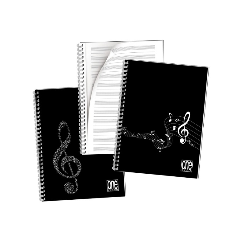 MAXI QUADERNO MUSICA SPIRALE PPL