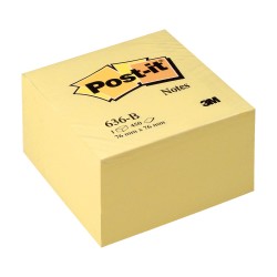 CUBO POST-IT GIALLO
