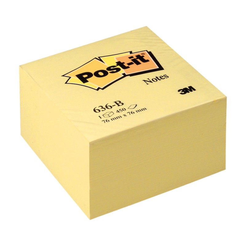 CUBO POST-IT GIALLO