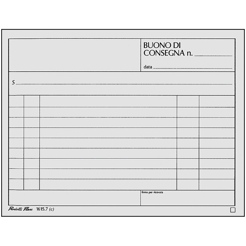 BLOCCO BUONI CONSEGNA - 50x2 AUTORICALCANTIcop/fg