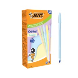PENNA SFERA CRISTAL PASTEL