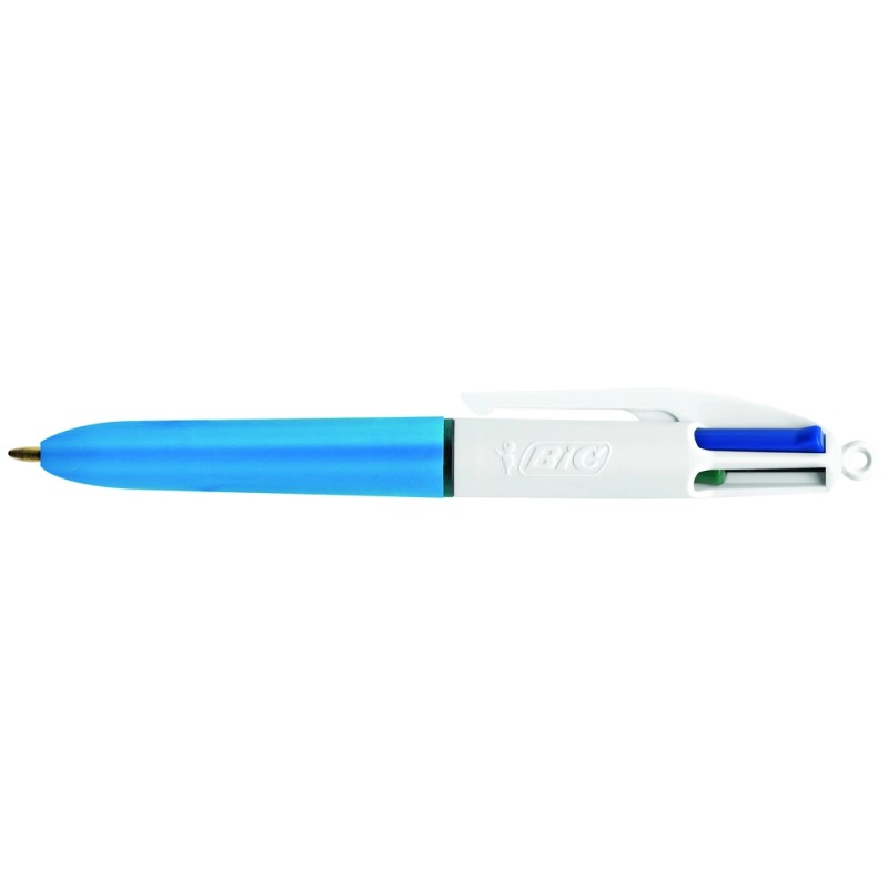 PENNA A SFERA A SCATTO 4 COLORI MINI