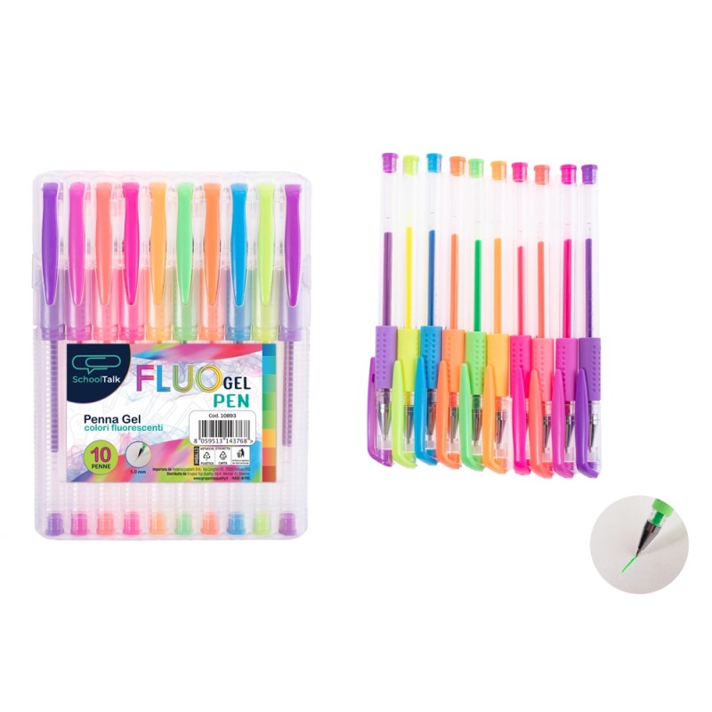 PENNA ROLLER GEL - 10 PZ