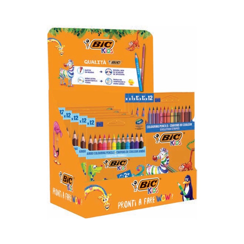EXPO DA BANCO MATITE COLORATE BIC KIDS