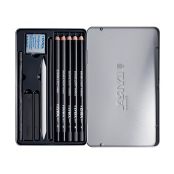 SET MATITE CARBONCINO