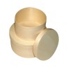 SCATOLE IN LEGNO TONDE DA DECORARE